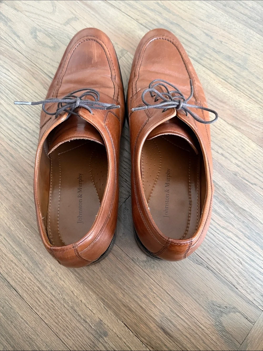 Johnston & Murphy smooth tan